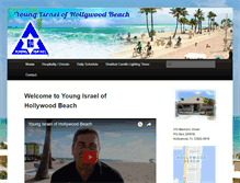 Tablet Screenshot of beachshul.org